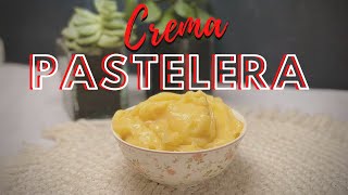 RECETA DE CREMA PASTELERA todos los secretos [upl. by Adnauq706]