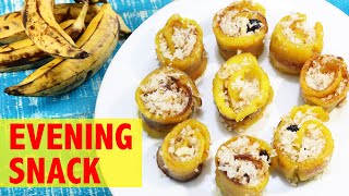 Easy evening snack recipe with banana  ripe kerala banana recipes [upl. by Chrisse]