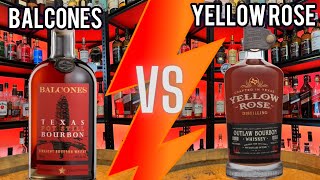 Balcones Texas Bourbon vs Yellow Rose Outlaw Bourbon Which Is Better Everything Whiskey [upl. by Millford]