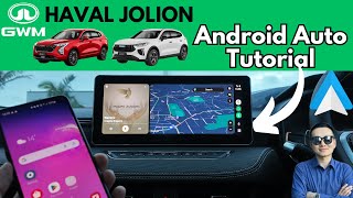 Haval Jolion Android Auto  How to Connect Setup Google Voice Assistance Tutorial Guide [upl. by Erminia584]