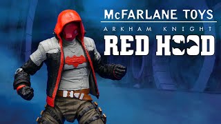 McFarlane Toys DC Multiverse Arkham Knight Red Hood Action Figure Review [upl. by Naillij64]