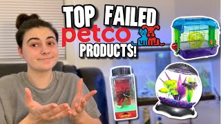 Top 5 DANGEROUS FAILED PETCO Pet Products [upl. by Odnanref]