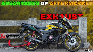 Advantages Of Aftermarket Exhaust🔥 Modified SP125⚡  Review  Rider Pinu Vlogs [upl. by Buffum]