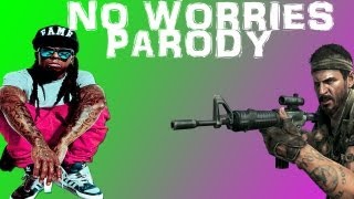 Lil Wayne  No Worries ft Detail  Call Of Duty Video Parody [upl. by Airbas]