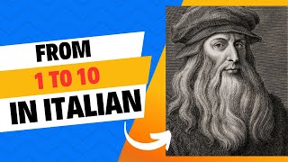 Count from 1 to 10 in Italian learn now molto facile italianlanguage italy [upl. by Gustin]