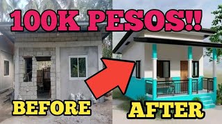 100K PESOS MODERN HOUSE DESIGN IN PHILIPPINES [upl. by Aneele464]