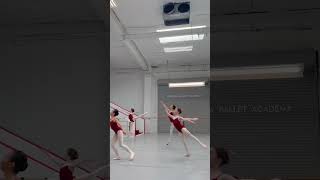 How we do Pas Jetés Combination in Center  Vaganova training in California dance ballet [upl. by Aritak]