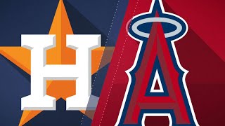 Gonzalez drives in two as Astros top Angels 91417 [upl. by Eiveneg783]