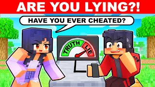 Minecraft but ARE YOU LYING [upl. by Narak]