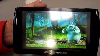 Archos 7 Home Tablet Handson auf der CeBit 2010 [upl. by Mloclam319]