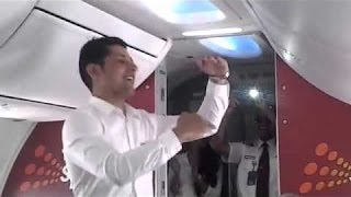 Spicejet Holi Dance By Pilot and Air Hostess  Full Video [upl. by Dorry]