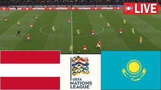 🔴 LIVE  Österreich gegen Kasachstan  UEFA Nations League 2024  MatchStreaming [upl. by Aicyle27]