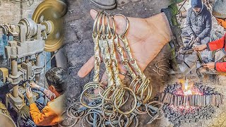 How Horse Snaffle Bit are Made with Amazing Skills [upl. by Mollee]