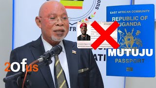 OKUSAZAMU PASSPORT YA BOBI WINE BAMAZE NEBAKITUKIRIZA TAKYASOBOLA KUFULUMA UGANDA MUTUJU [upl. by Aelanej]