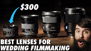 My Favorite Lenses For Wedding Filmmaking [upl. by Arnaldo]