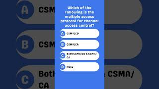 Which of these protocols manages channel access control [upl. by Elacim]