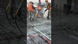 Slab Concrete Pumping youtubeshorts shorts short concrete construction cement stone [upl. by Acinemod235]