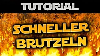 Items im Ofen schneller verbrennen  Minecraft 18 Tutorial Deutsch [upl. by Dahc]