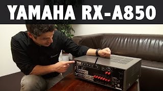 Im Test Yamaha RXA850 AVENTAGE mit Dolby Atmos und HDCP 22 [upl. by Doretta136]