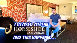 I stayed at the HORSESHOE LAS VEGAS and this happened [upl. by Erreip]