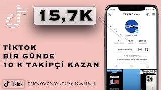 TİKTOK HIZLI TAKİPÇİ ARTTIRMA  TİKTOK TAKİPÇİ KAZANMA TAKTİĞİ \u00100 OLUYOR [upl. by Guillema]