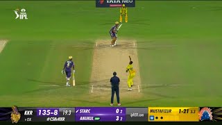 Mustafizur Rahman bowling today  Mustafizur Rahman bowling highlights  CSK vs KKR Full Highlights [upl. by Handel]