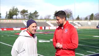 Stony Brook Football  Spring Practice Day 1 Recap with Coach Priore [upl. by Addiel]