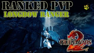 GW2  Ranked sPvP Season 43  Core Ranger  New Longbow Build  300k Damage [upl. by Crompton]