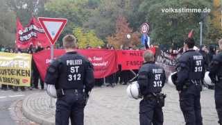 AntifaDemo in Salzwedel [upl. by Keelin]