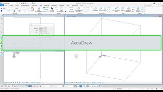 Arbeiten mit AccuDraw [upl. by Imoan716]