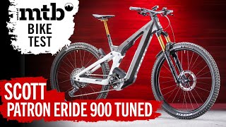 Biketest SCOTT PATRON eRIDE TUNED I Enduro E MTB I Bosch Performance Line CX Smart System [upl. by Tobi]