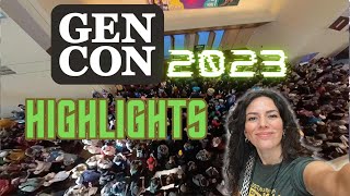 Gen Con 2023 HIGHLIGHTS [upl. by Stelmach]