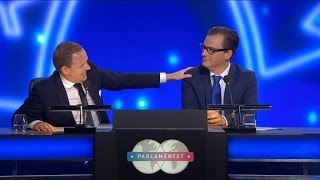 André Wickströms quotfruquot ger sin kärleksförklaring  Parlamentet TV4 [upl. by Lezirg66]