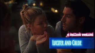 Lucifer and Chloe  A million dreams ✨ [upl. by Ellecram]