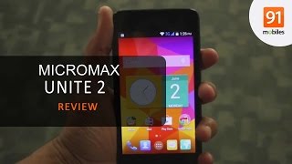 Micromax Unite 2 Review Should you buy it in India [upl. by Anual363]