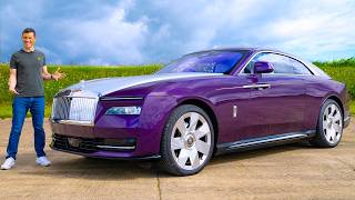 RollsRoyce Spectre  INSANE Luxury [upl. by Llennehc]