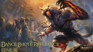 Fenrir Dance Reference  Thriller SMITE [upl. by Krystyna]