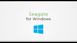 Getting Started with your Seagate Drive in Windows [upl. by Aranat976]