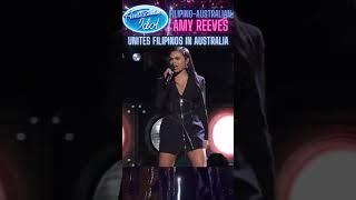 Amy Reeves Unites All Filipinos in Australia for her Idol Journey pinoy australianidol filipino [upl. by Odnaloy320]