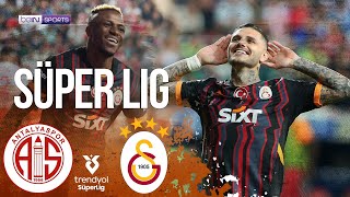 Antalyaspor vs Galatasaray  SÜPERLIG HIGHLIGHTS  101924  beIN SPORTS USA [upl. by Egiaf78]