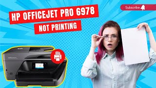 Fix HP Officejet Pro 6978 Not Printing Issue  Printer Tales [upl. by Lebbie203]