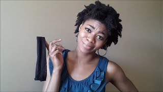 4C Natural Hair  Dry Braidout Attempt Curl Enhancing Smoothie  NaturalMe4C [upl. by Dodson]