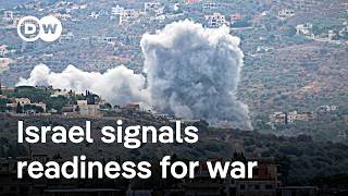 Israel intensifies bombing in southern Lebanon  DW News [upl. by Dihaz190]