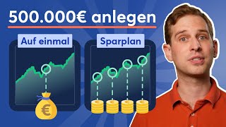 ETF Sparplan vs Einmalanlage Bringt der CostAverageEffekt wirklich was [upl. by Ainosal]