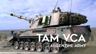 TAM VCA Palmaria Argentinas SelfPropelled Howitzer of Italian Origin [upl. by Ettennahs]