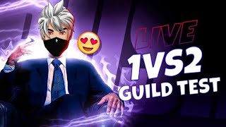 1vs2 Kottu Guild Ki Entry Pattu Live Reaction🫂❤️freefire [upl. by Anastasio450]