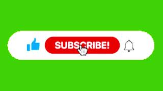 No Copyright Subscribe Bell icon intro sound animation button Green Screen 100 Free download [upl. by Klug641]