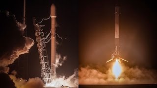 quotThe Falcon has landedquot  Recap of Falcon 9 launch and landing [upl. by Engle880]