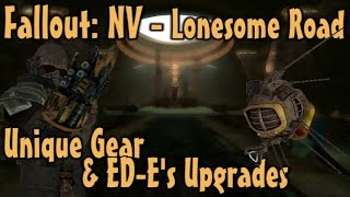 Fallout NV  Lonesome Road  Unique Gear amp EDEs Upgrades Guide DLC [upl. by Allac837]