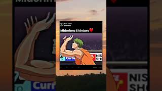 Midorima Shintaro❤️ midorima shintaro basketball anime animelover shorts [upl. by Mcadams344]